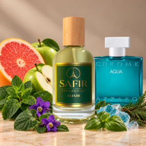 ACUÁTICO | Perfume Inspirado en Chrome Aqua de Azzaro