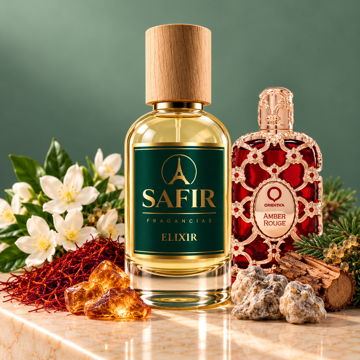 MEMORABLE | Perfume Inspirado en Amber Rouge de Orientica