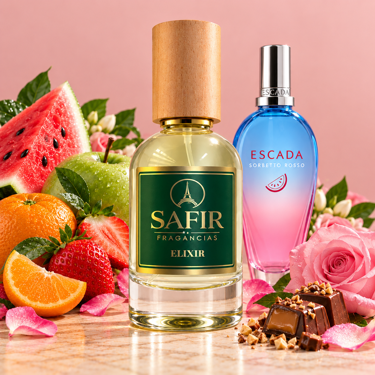 BRILLANTE | Perfume Inspirado en Sorbetto Rosso de Escada