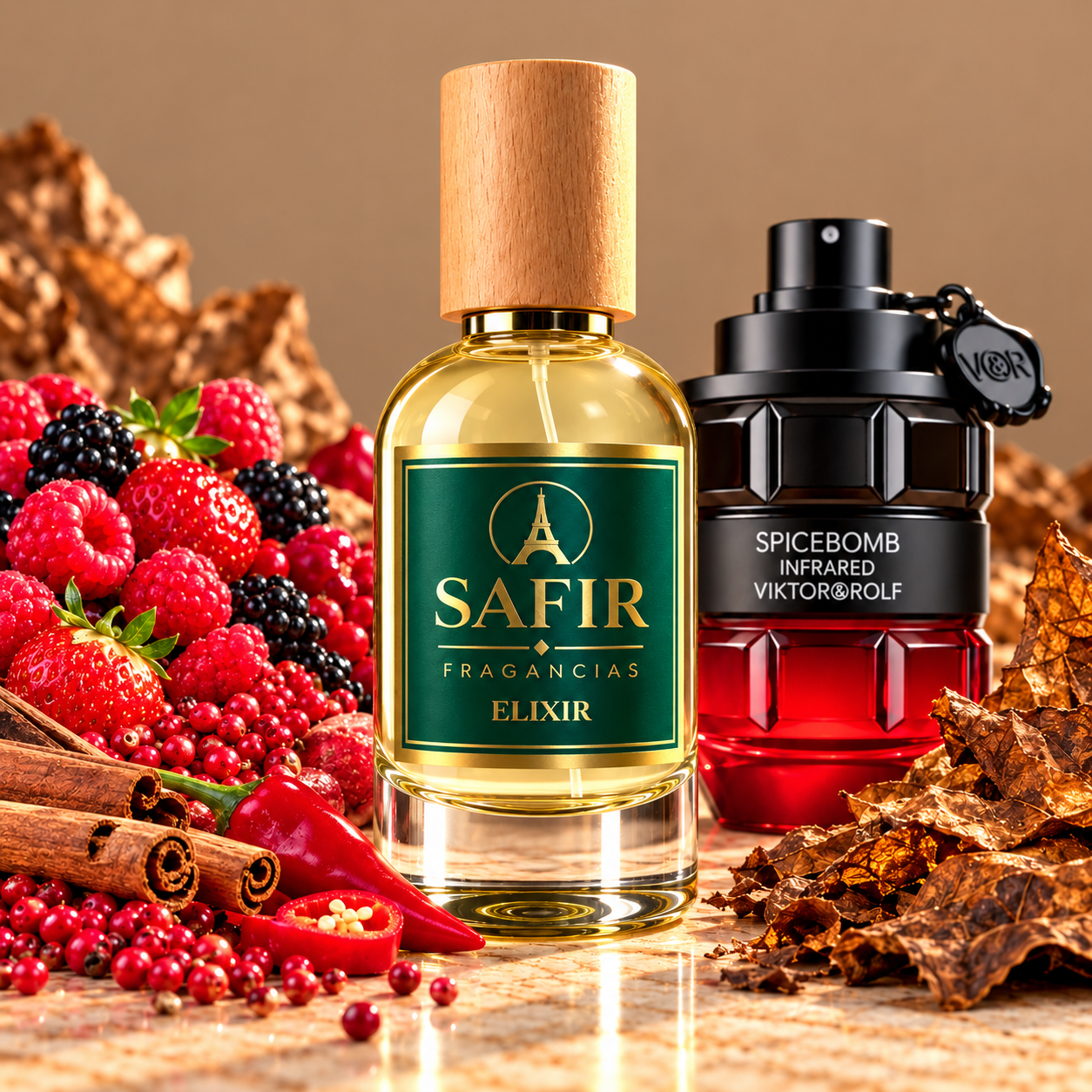 PARKOUR | Perfume Inspirado en Spicebomb Infrared de Viktor & Rolf