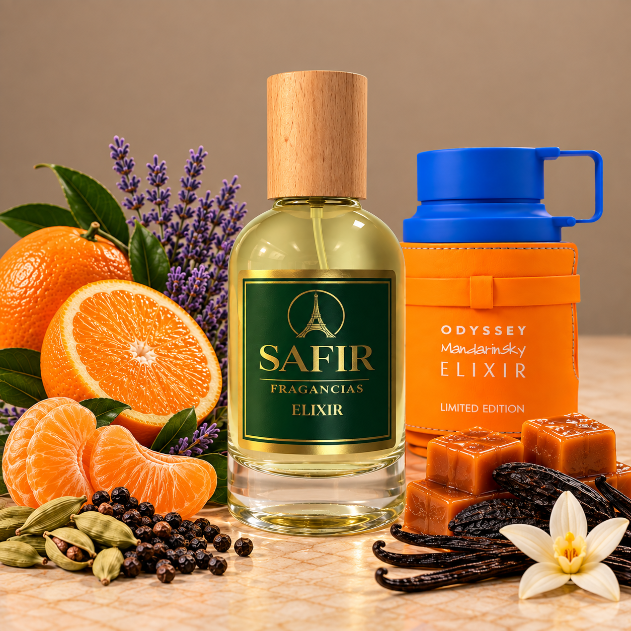 VIAJERO | Perfume Inspirado en Odyssey Mandarin Sky Elixir de Armaf