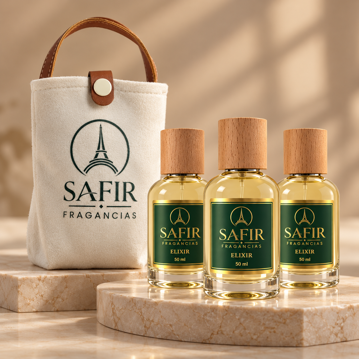 Trío Safir - 3 Perfumes 50ml