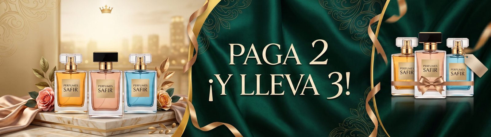 Paga 2 Lleva 3 Safir